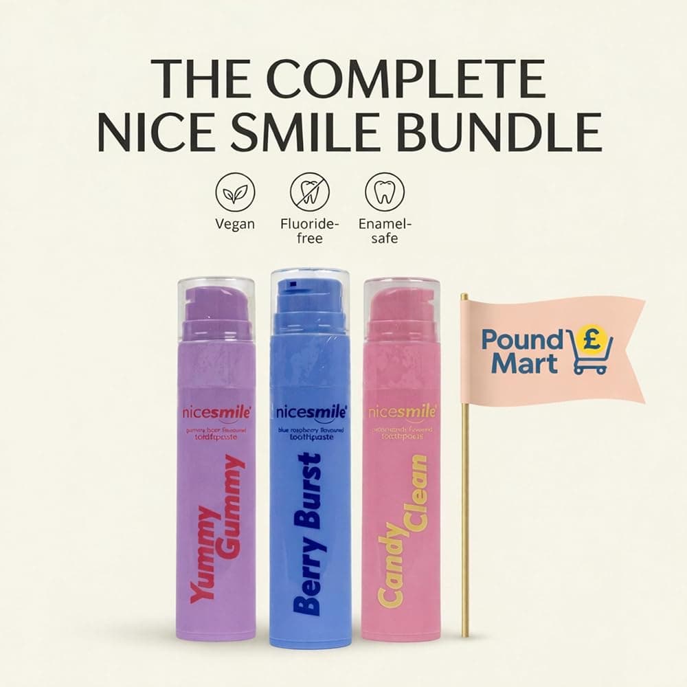 The complete Nice Smile bundle packed by PoundMart