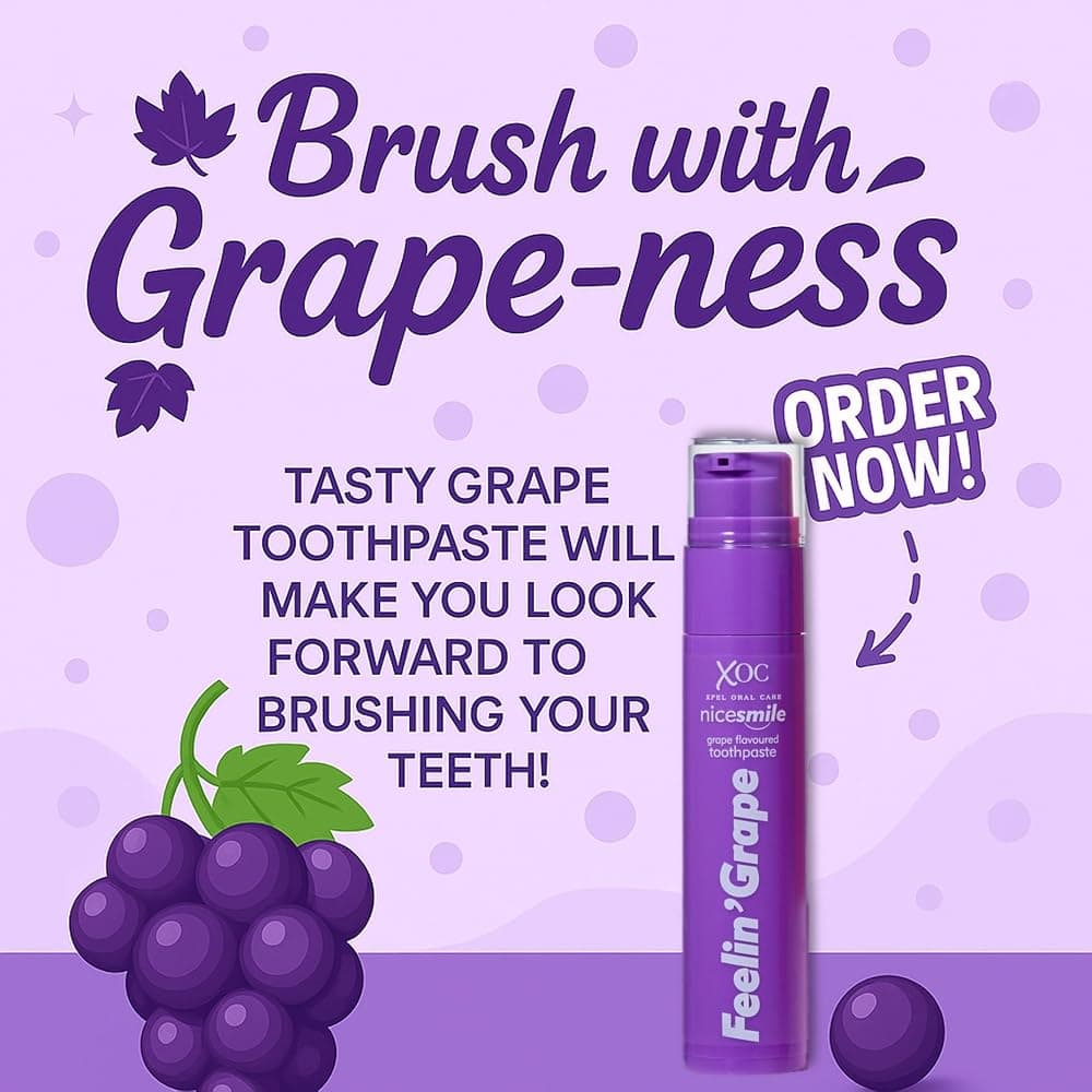 Nice Smile 3 Pack: Watermelon Fresh, Feelin' Grape & Peachy Clean, image 4 of 8