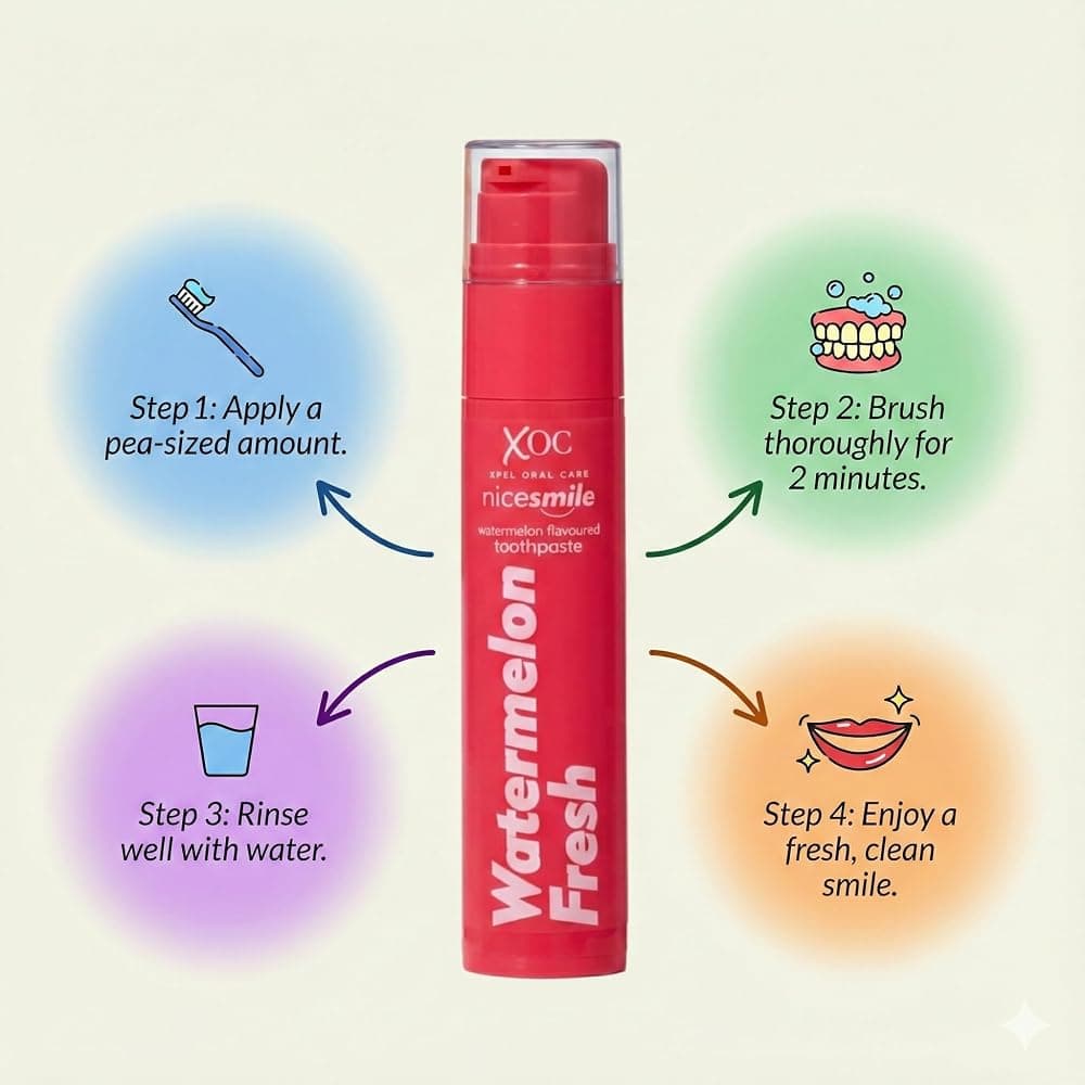 Nice Smile Watermelon Fresh Toothpaste, image 4 of 5