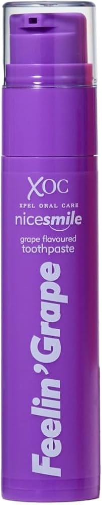 Nice Smile Feelin' Grape Toothpaste, product photo