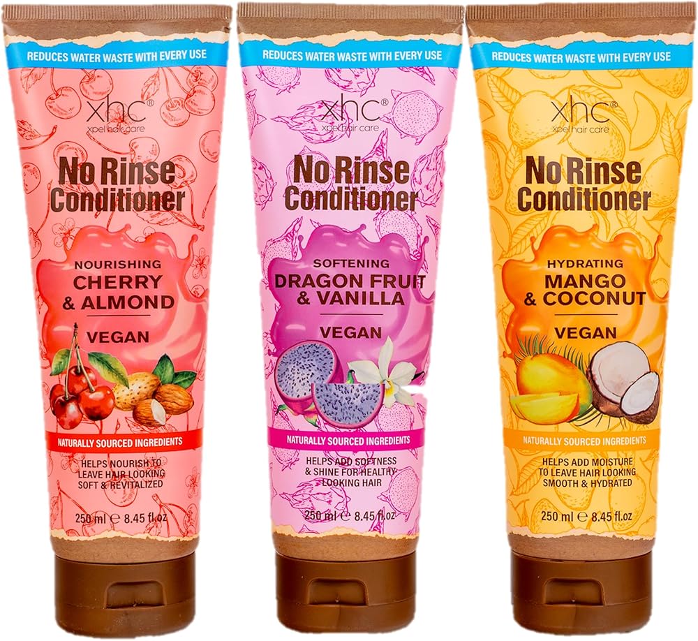 XHC No Rinse Conditioner 3 Pack, product photo