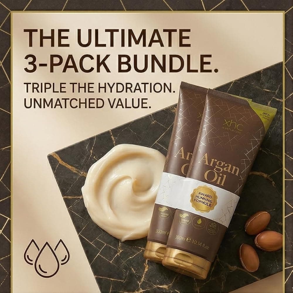 XHC Argan Oil Conditioner 3 Pack, image 3 of 9