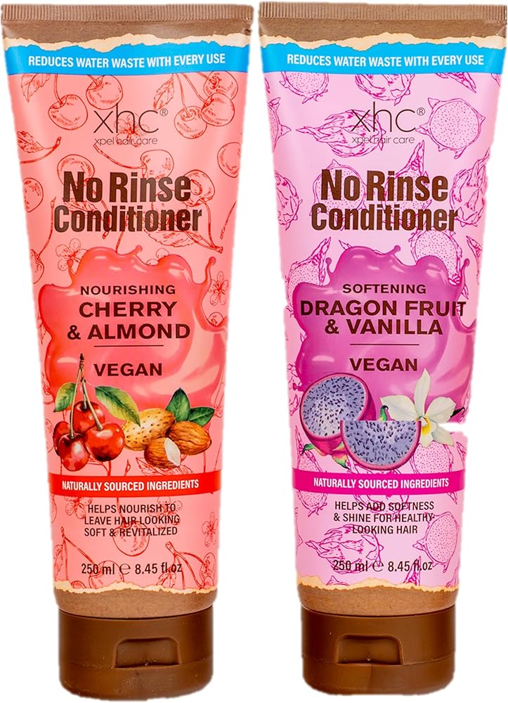 XHC No Rinse Conditioner Twin Pack, product photo