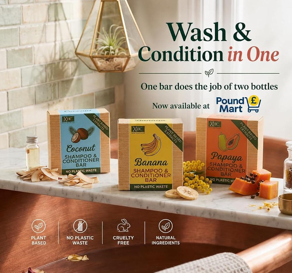 XHC 2-in-1 Shampoo & Conditioner Bars, image 2 of 10