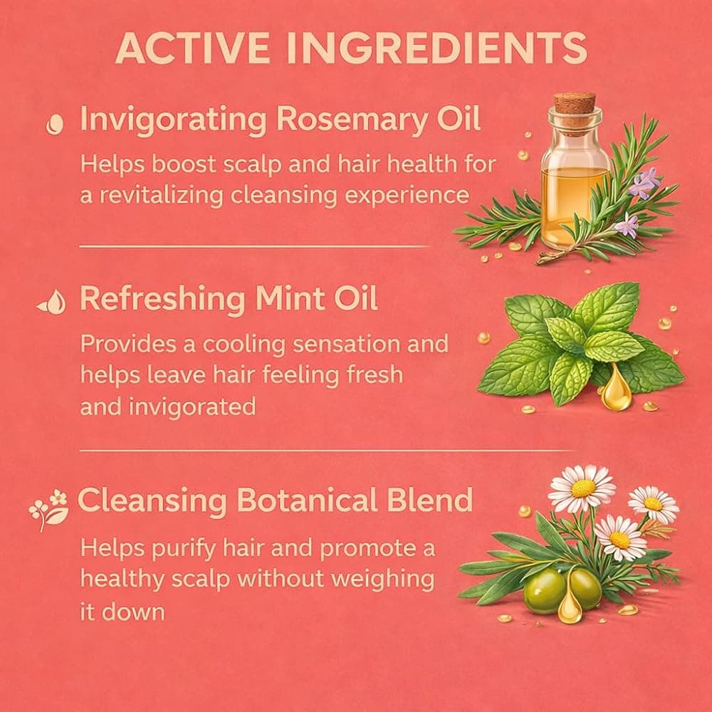 XHC Rosemary & Mint Shampoo 3 Pack, image 6 of 8