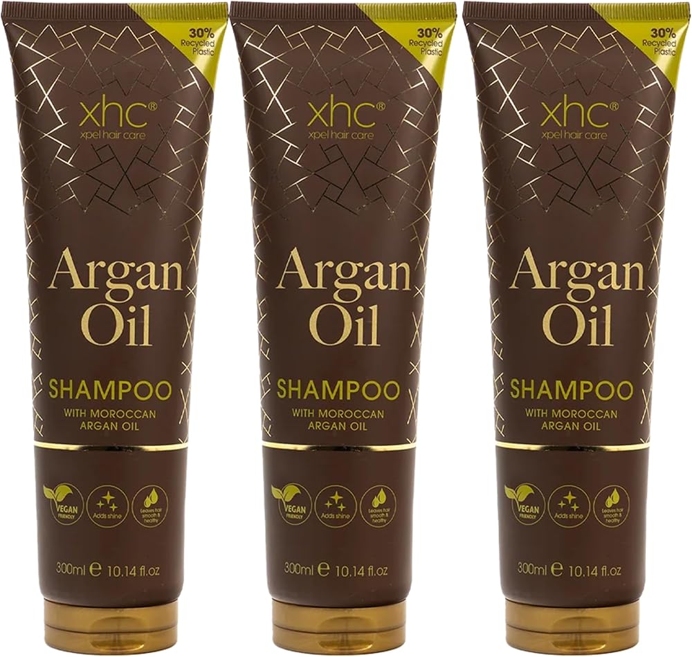 XHC Argan Oil Shampoo 3 Pack, product photo